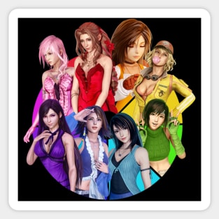 Final Fantasy Girls Sticker